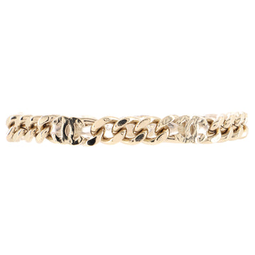Chanel Triple CC Link Chain Bracelet Metal with Enamel