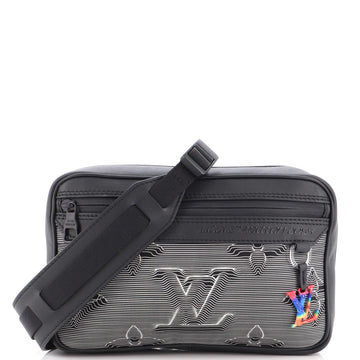 Louis Vuitton Expandable Messenger Bag Limited Edition 2054 Monogram Textile
