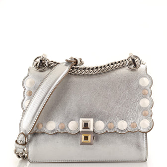 Fendi Kan I Bag Studded Leather Small