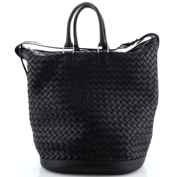 Bottega Veneta Zip Hobo with Handles Intrecciato Nappa Large