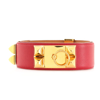 Hermes Collier de Chien Buckle Reversible Belt Leather Wide