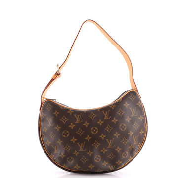 Louis Vuitton Croissant Handbag Monogram Canvas MM
