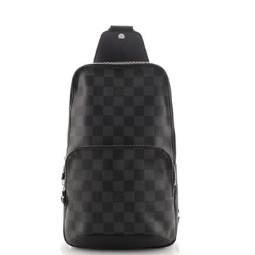 Louis Vuitton Avenue Sling Bag Damier Graphite