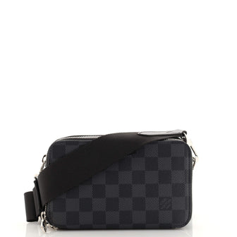 Louis Vuitton Alpha Wearable Wallet Damier Graphite