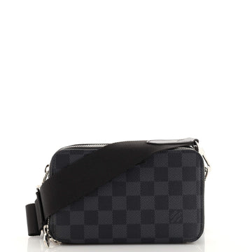 Louis Vuitton Alpha Wearable Wallet Damier Graphite