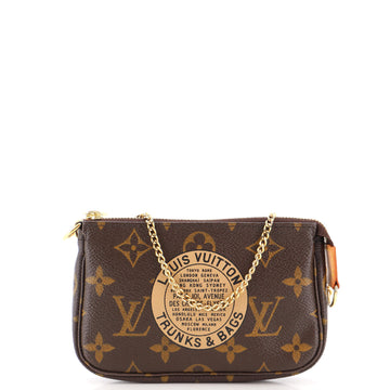 Louis Vuitton Pochette Accessoires Limited Edition Monogram Canvas Mini