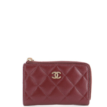 Chanel Key Pouch Quilted Caviar