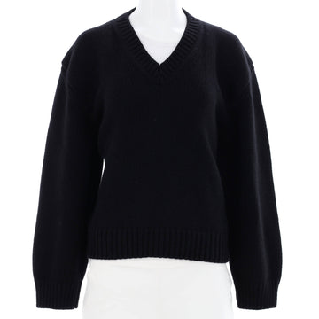 Prada Women's V-Neck Sweater Wool and Cashmere