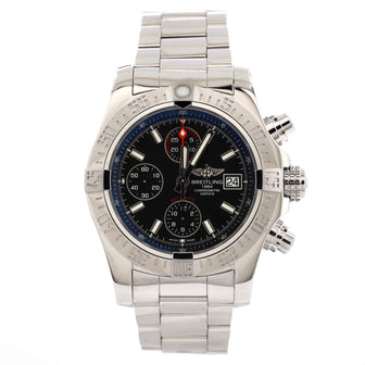 Breitling Avenger II Chronograph Automatic Watch Stainless Steel 43