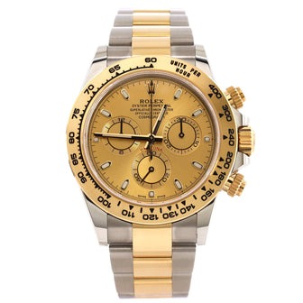 Rolex Oyster Perpetual Cosmograph Daytona Automatic Watch Stainless Steel and Yellow Gold 40