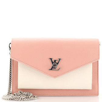 Louis Vuitton Mylockme Chain Pochette Leather