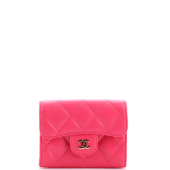 Chanel Classic Flap Card Case Quilted Lambskin