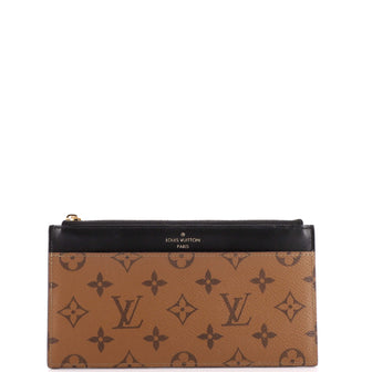 Louis Vuitton Slim Purse Reverse Monogram Canvas