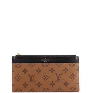 Louis Vuitton Slim Purse Reverse Monogram Canvas