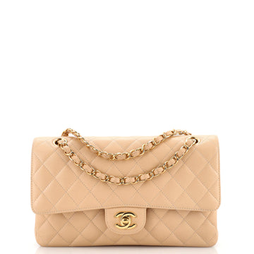 Chanel Classic Double Flap Bag Quilted Caviar Medium