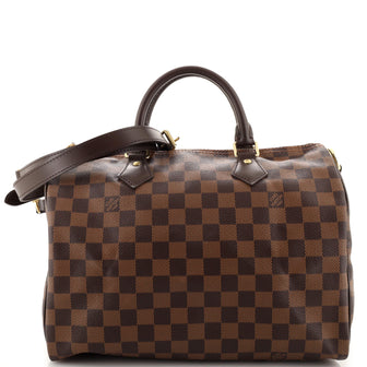 Louis Vuitton Speedy Bandouliere Bag Damier 30
