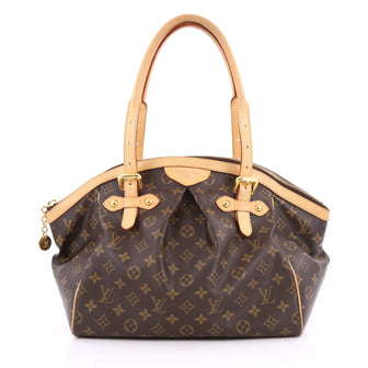 Louis Vuitton Tivoli Handbag Monogram Canvas GM Brown 1999301