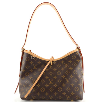 Louis Vuitton CarryAll Hobo Monogram Canvas PM