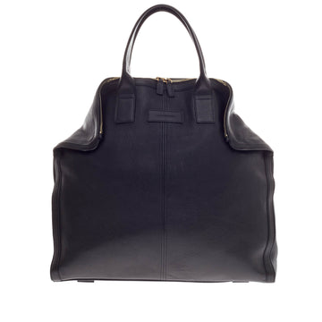 Alexander McQueen De Manta Tote Leather Large