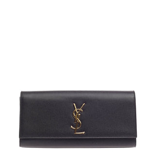 Saint Laurent Classic Monogram Clutch Leather