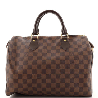 Louis Vuitton Speedy Handbag Damier 30