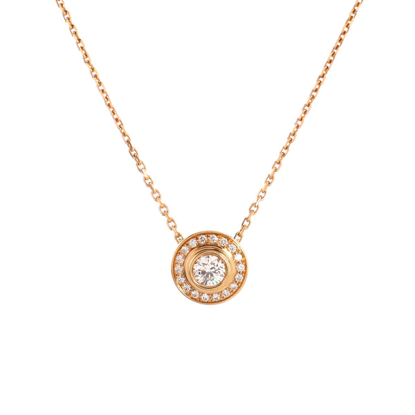 Cartier d'Amour necklace 18k rose gold and diamond (Jan 2023) (103567) |  eBay