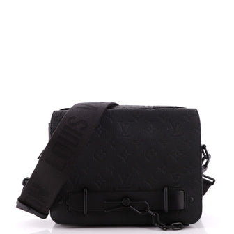 Louis Vuitton Steamer Messenger Bag Monogram Taurillon Leather