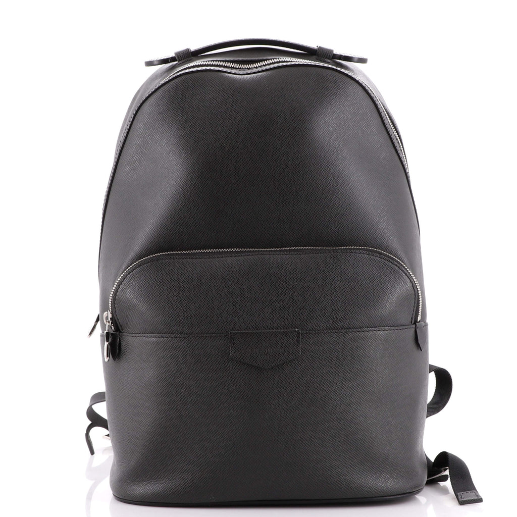 Louis Vuitton Anton Backpack Taiga Leather Black 20001911 Louis Vuitton Anton Backpack Taiga Leather Black 20001911