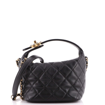 Perfect Meeting Hobo Quilted Lambskin Small