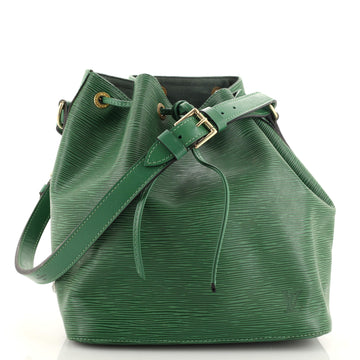 Louis Vuitton Petit Noe Handbag Epi Leather