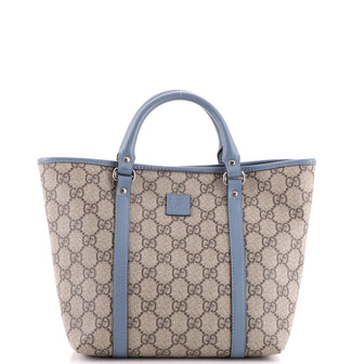 Gucci Children's Tote Printed GG Coated Canvas Small