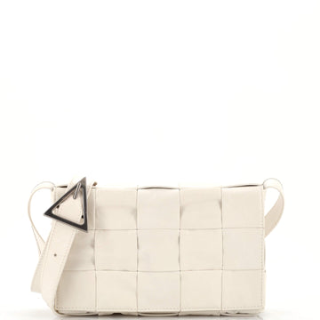 Bottega Veneta Cassette Crossbody Bag Maxi Intrecciato Leather