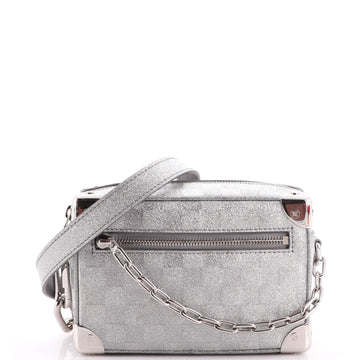 Louis Vuitton Soft Trunk Bag Damier Glitter Leather Mini