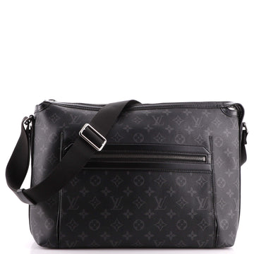 Louis Vuitton Odyssey Messenger Bag Monogram Eclipse Canvas MM