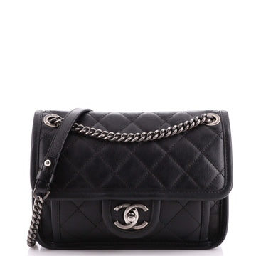 Chanel French Riviera Flap Bag Quilted Calfskin Mini