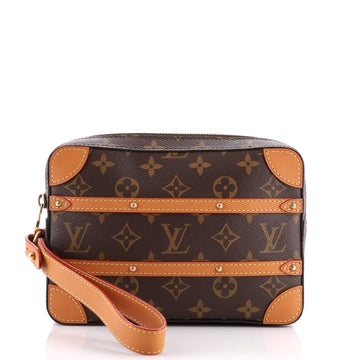 Louis Vuitton Soft Trunk Pouch Monogram Canvas