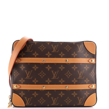 Louis Vuitton Soft Trunk Messenger Bag Monogram Canvas PM