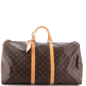 Louis Vuitton Keepall Bag Monogram Canvas 55