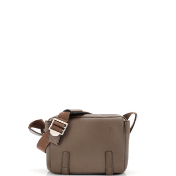 Loewe Military Messenger Bag Leather XS