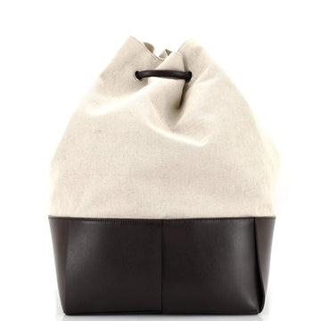 Bottega Veneta Arco Sailor Bag Canvas and Leather