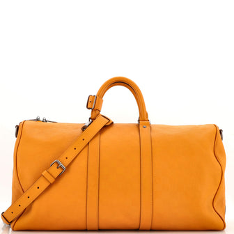 Louis Vuitton Keepall Bandouliere Bag Damier Infini Leather 45
