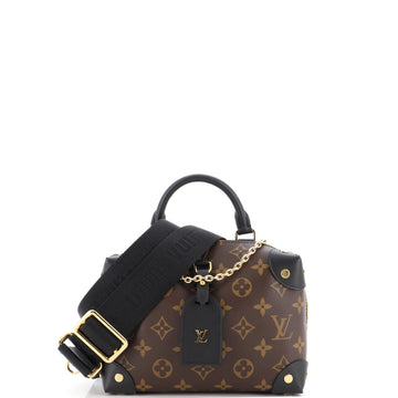 Louis Vuitton Petite Malle Souple Handbag Monogram Canvas