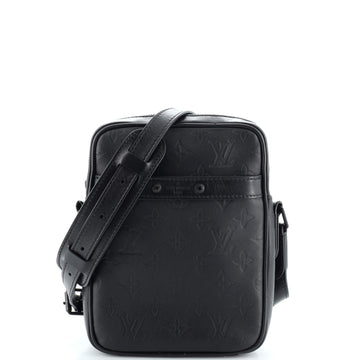 Louis Vuitton Danube Handbag Monogram Shadow Leather PM
