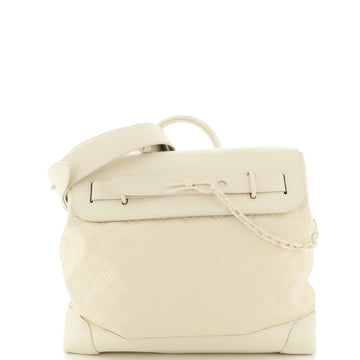 Louis Vuitton Steamer Bag Monogram Taurillon Leather PM