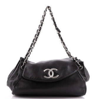 Chanel Paris-Moscow Accordion Flap Bag Leather Medium