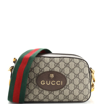 Gucci Neo Vintage Camera Messenger Bag GG Coated Canvas