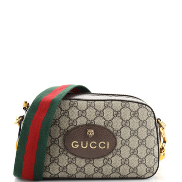 Gucci Neo Vintage Camera Messenger Bag GG Coated Canvas