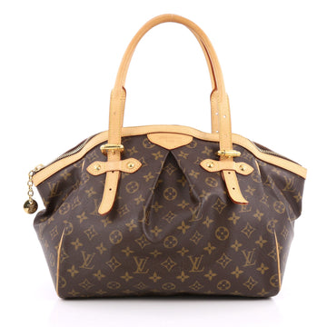 Louis Vuitton Tivoli Handbag Monogram Canvas GM Brown 2000601