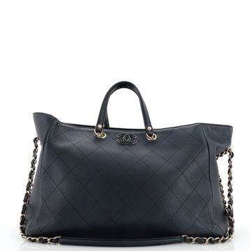 Chanel Neo Soft Shopping Tote Stitched Bullskin Large