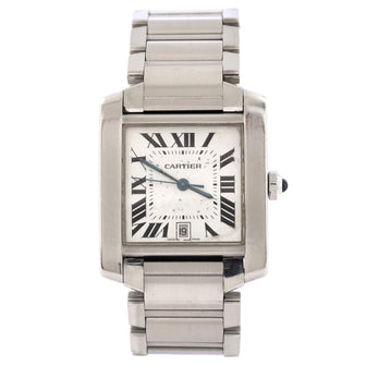 Cartier Tank Francaise Automatic Watch Stainless Steel 28